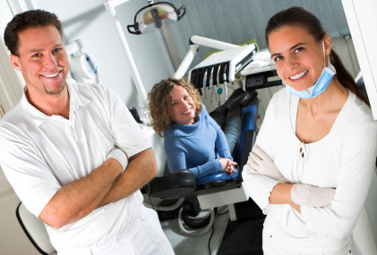 doctors with patient