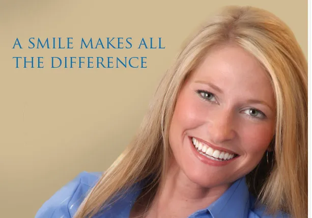 a smile makes all the difference