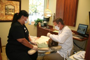doctor with patient